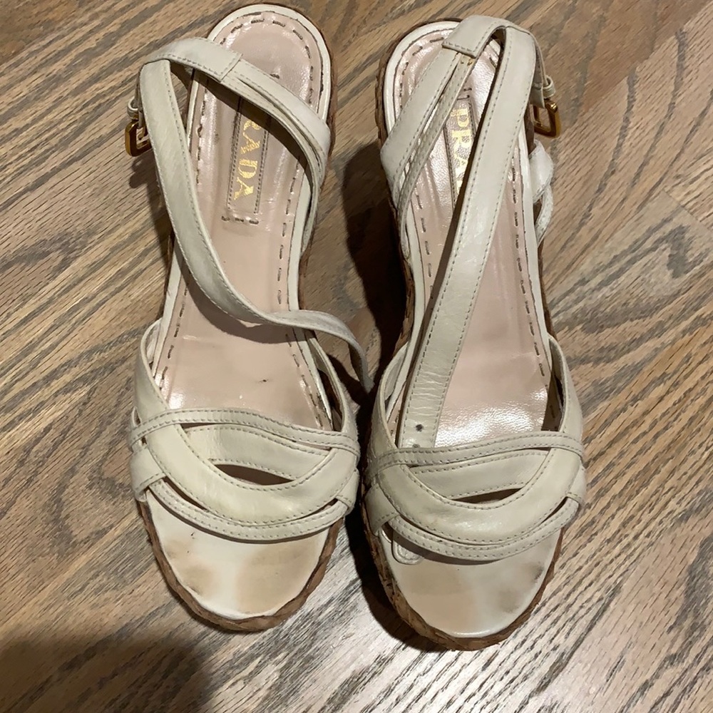 Prada Cork Wedge - IT38
